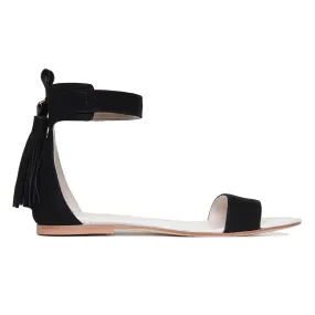 Sandali Girl Neri In Suede