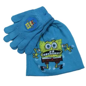 Set Invernale Bambino Spongebob Cappello Guanti *09797