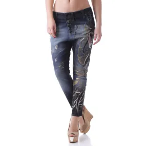 Sexy Woman Jeans Donna