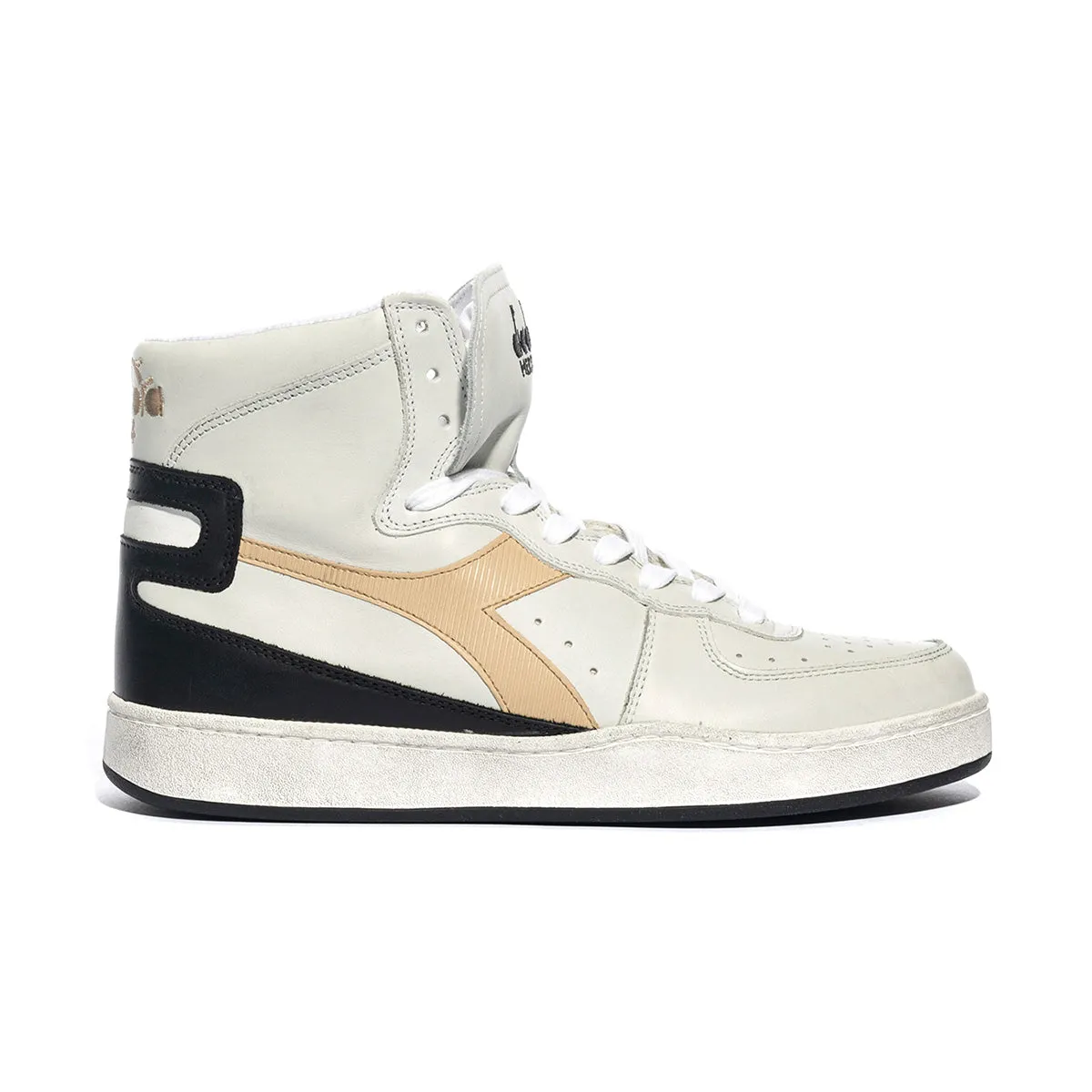 Sneakers Diadora Mi Basket Used Bianche