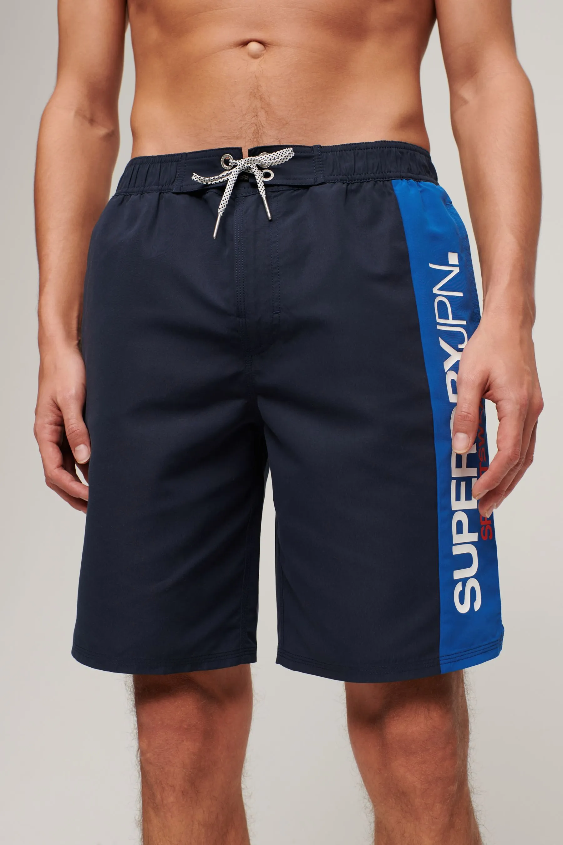Superdry Sportswear - Shorts da surf 19'' con logo