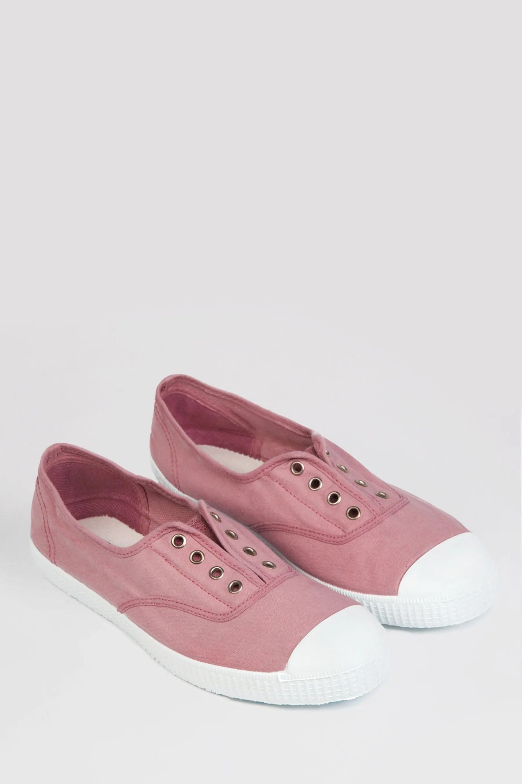 Trotters London - Rosa - Scarpe di tela rosa da adulto