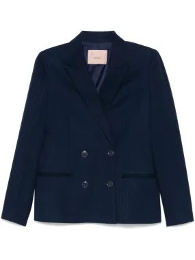 TWINSET-Blazer gessato