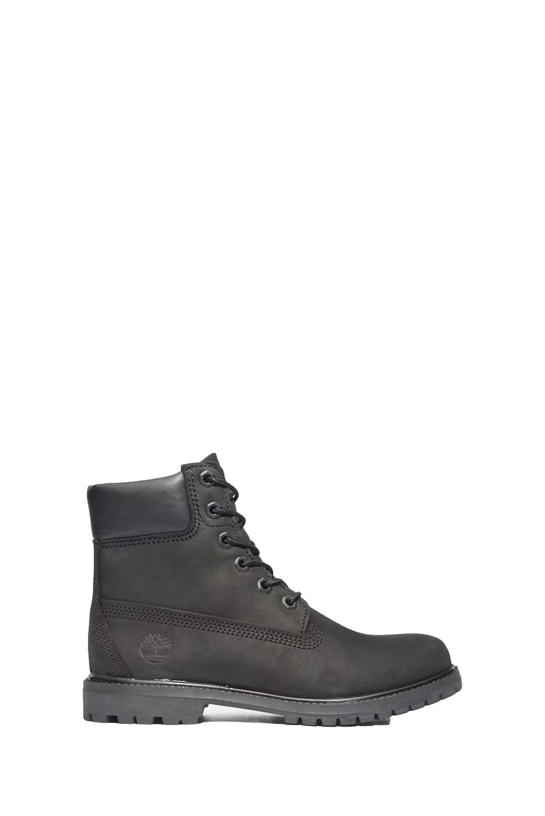 W 6 INCH LACE UP BOOT BLACK-0011