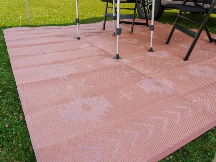 Wander Wonder Patio Mat Bohemian Clay 500 x 250 cm stuoia