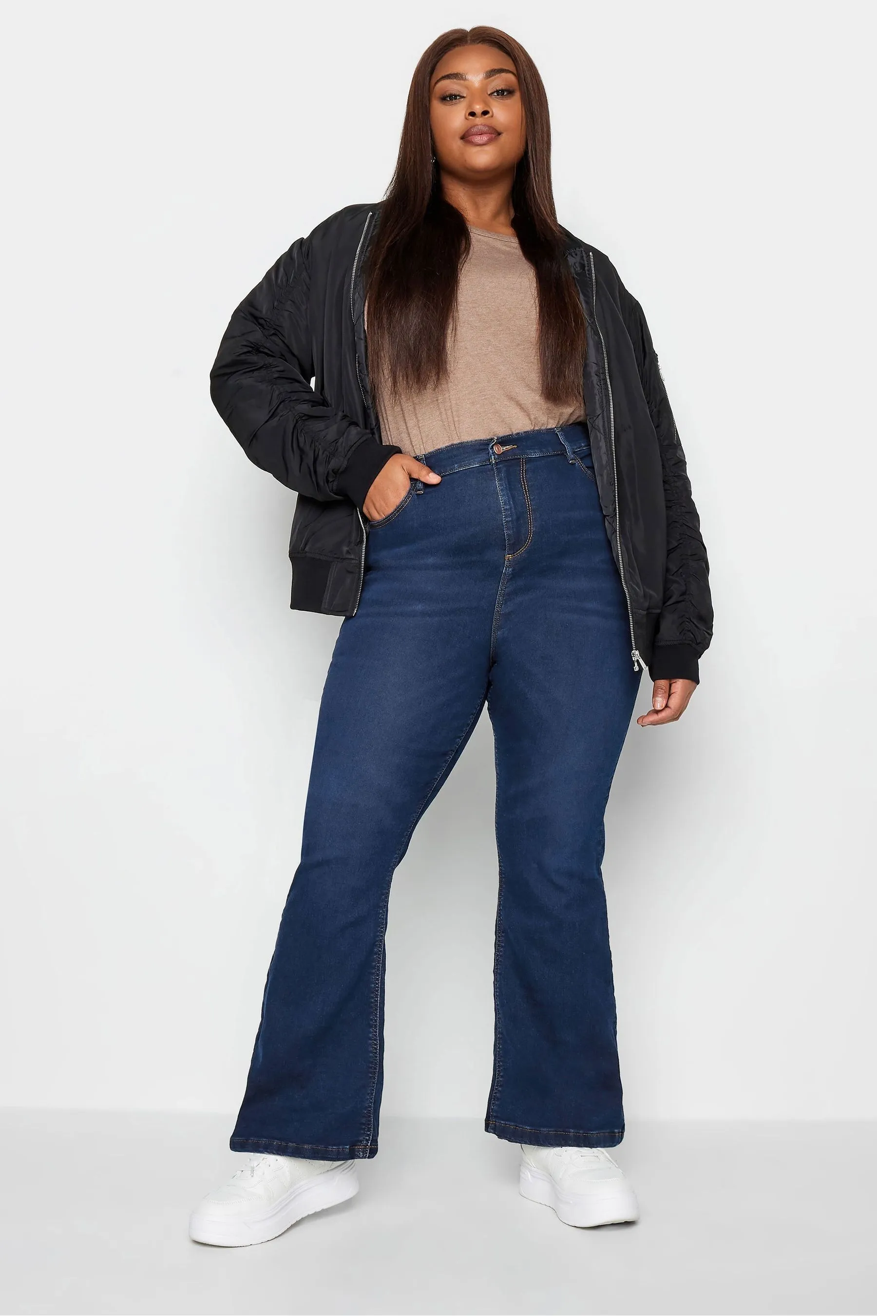 Yours Curve - ISLA - Jeans elasticizzato bootcut    