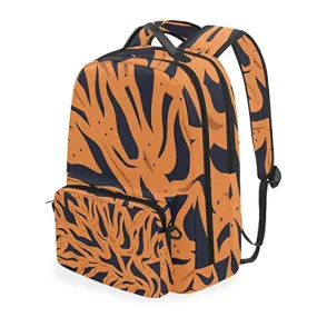 ZANHUGMI Tiger Stripes Daypack Zaino da trekking con borsa a croce staccabile 221869970